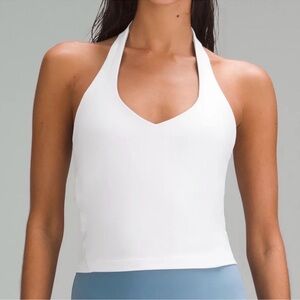 Lululemon Halter Align Tank white